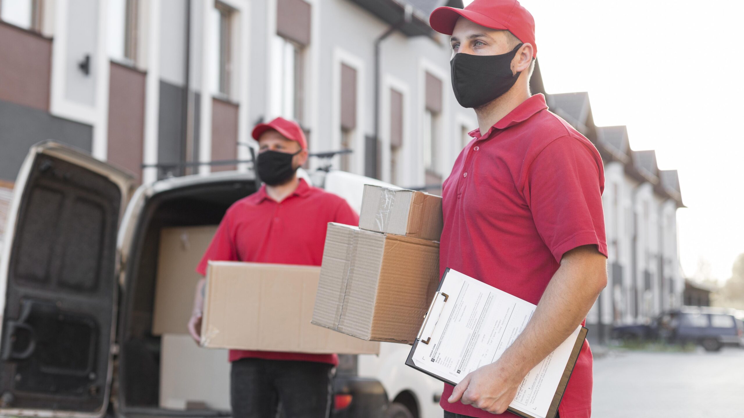 front-view-delivery-men-with-mask